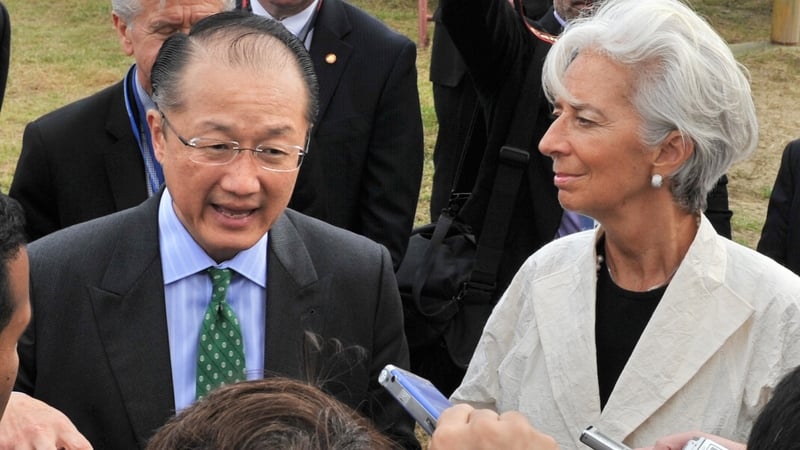 IMF and World Bank chiefs call for medium term work to bring down debt levels