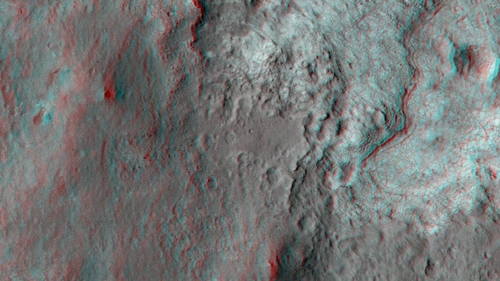The rover is part way to its first science target, an area known as Glenelg