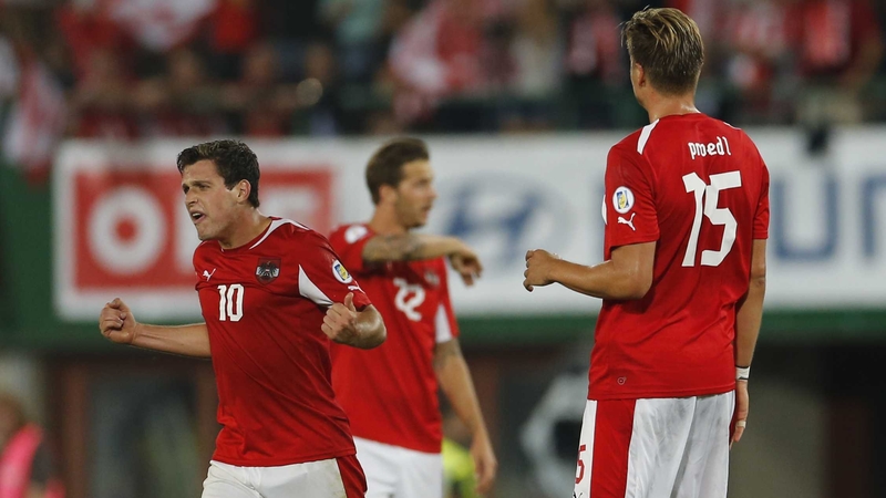 Austria's push for qualification suffered a major setback in Astana