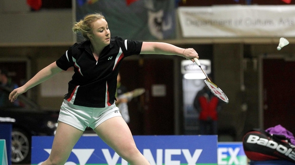 Sinead Chambers was the only Irish player to reach a singles final at Baldoyle
