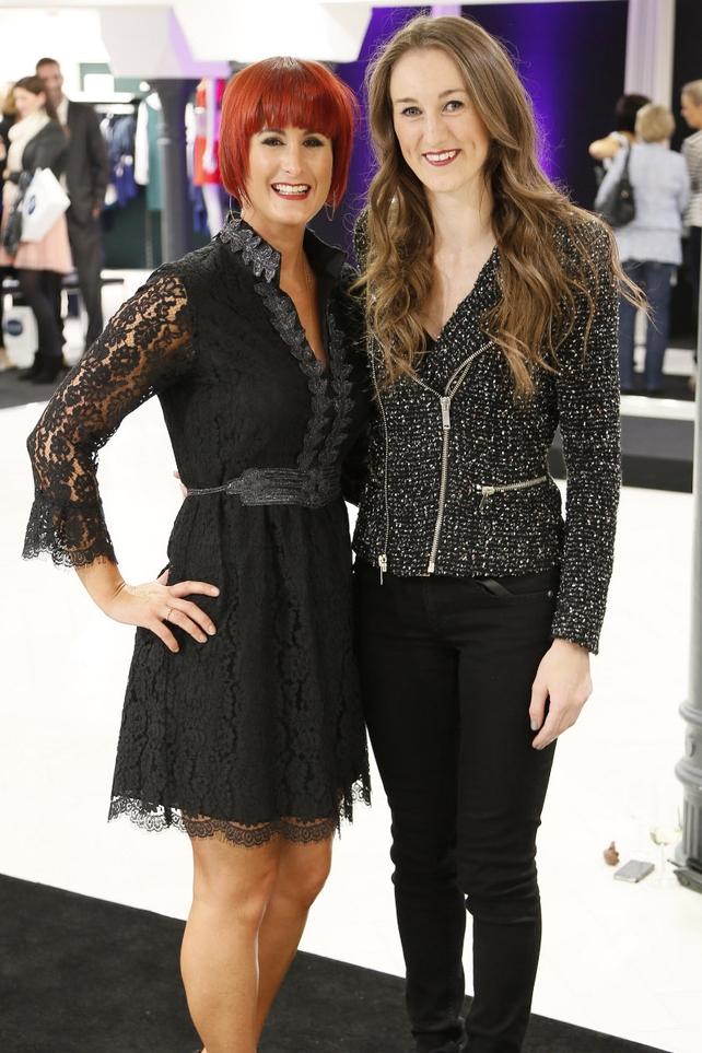 Vanessa Kilbride and Michelle Lynch at the launch