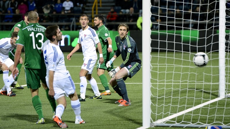Darren O'Dea scored earlier in the campaign against the Faroe Islands