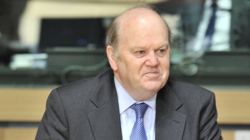 Michael Noonan conceded the domestic economy was weak, but insisted that there was a potential there