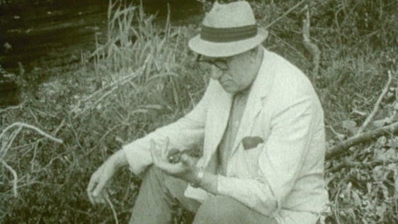 Patrick Kavanagh in Inniskeen taken from the programme 'The Writers', October 1966.