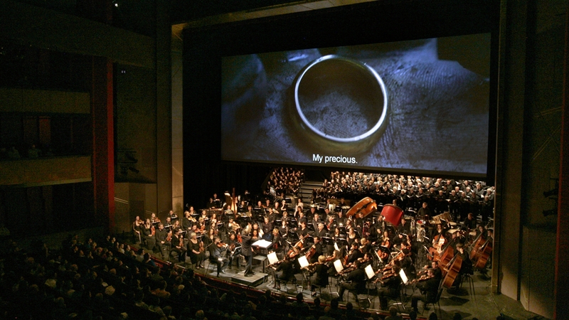 The RTÉ Concert Orchestra perform the LOTRs score at a special screening of the film in 2022