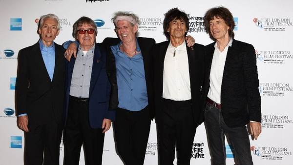 Wyman with The Stones