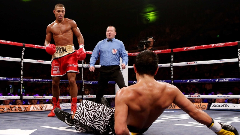 Kell Brook, now undefeated in 29 fights, finishes off his rival