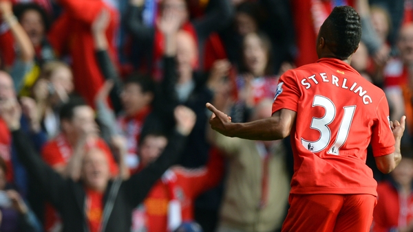 Raheem Sterling said he was 'really settled and really happy to be in the team'