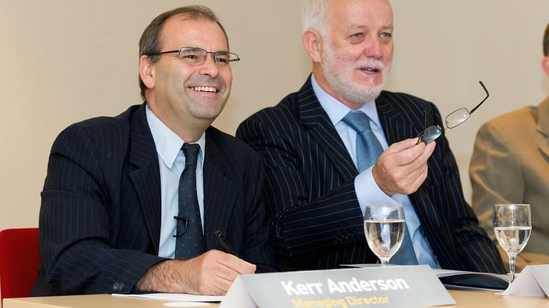 Ormonde Mining's Kerr Anderson and chairman Mike Donoghue