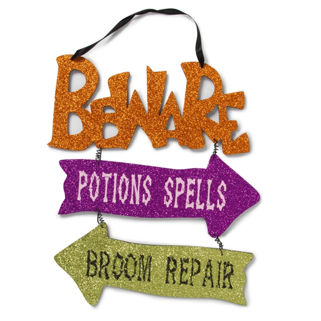 Halloween plaque, Dunnes Stores, €7