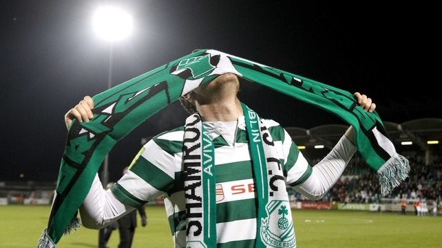 Gary Twigg bid an emotional farewell to Tallaght Stadium