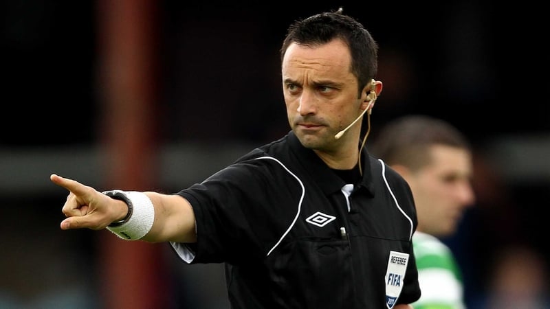 Neil Doyle recently took charge of the FIFA World Cup qualifier between San Marino and Montenegro