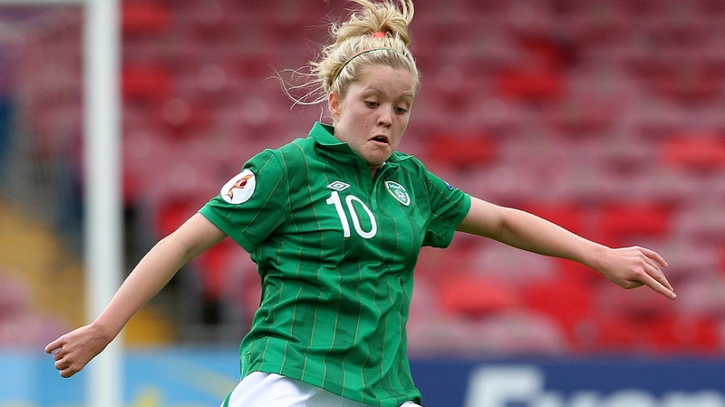 Denise O’Sullivan was on target for Ireland