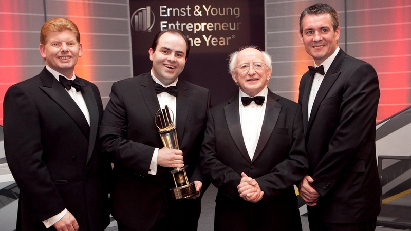 Dr Edmond Harty, winner of the Ernst & Young Entrepreneur of the year
