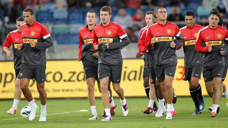 DHL paid £40m to sponsor Manchester United's training kit