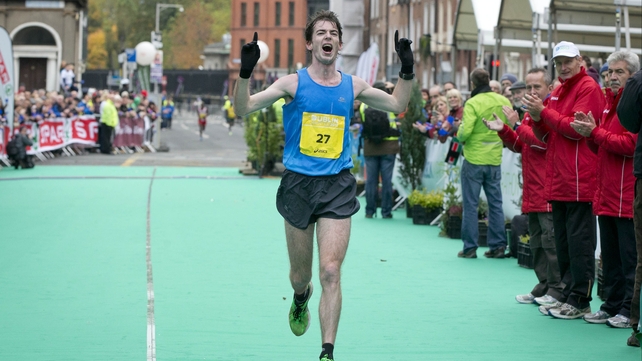 Paul Pollock from Belfast was the first Irish man home