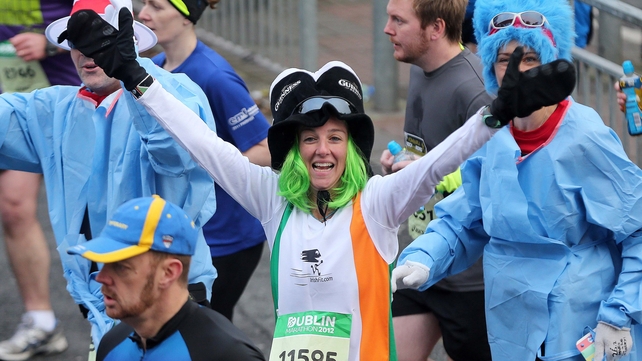 Kelly Allen travelled over from the USA to take part