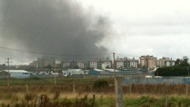 Emergency services attended the scene