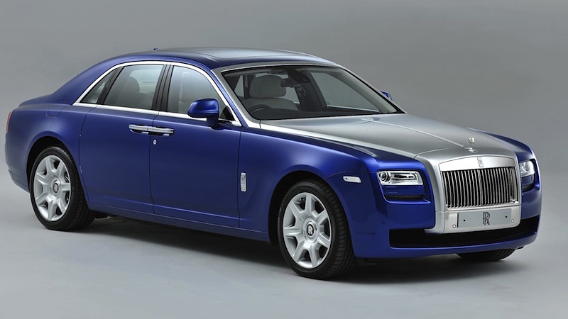 The 2013 Ghost took inspiration from the Bespoke Ghost Six Sense collection