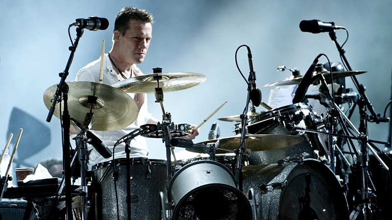 Larry drums up support for Buried Treasure