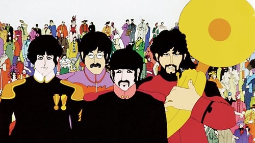 The Beatles as depicted in the animation movie Yellow Submarine