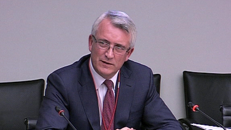 David Duffy said 1,800 people would leave bank by end of year under voluntary scheme