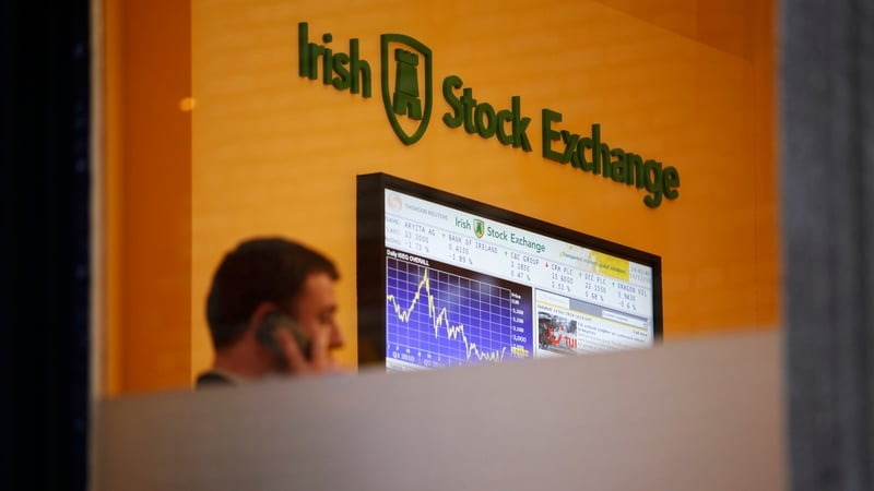 The ISEQ closed down 3.83% at 5,957