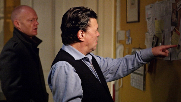 Kat is shocked by the Branning brothers