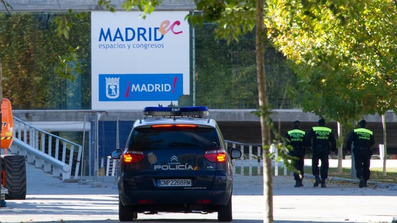 The stampede happened at the Madrid Arena
