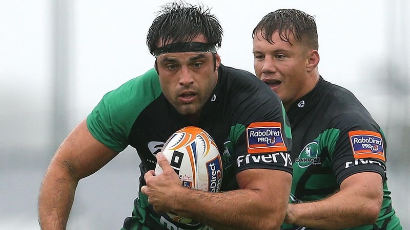 Ronan Loughney starts for Connacht against Benetton Treviso