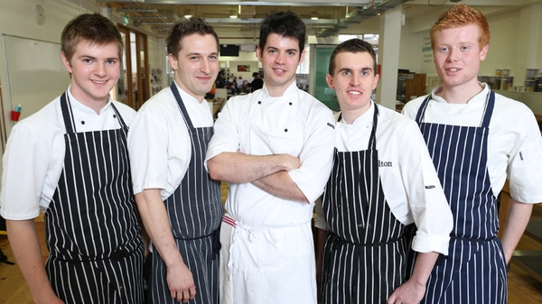 Ciaran Elliott, Jack O'Keeffe, John O'Connor, Keelan Higgs and Mark MOriarty