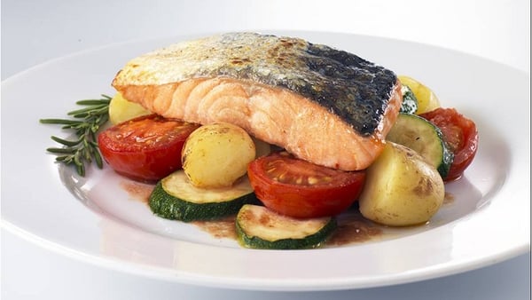 Salmon Traybake