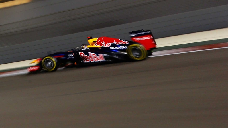Vettel edged Hamilton in the second 90-minute practice session at the Yas Marina track