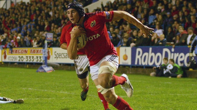 Tommy O'Donnell scored a brace of tries for Munster
