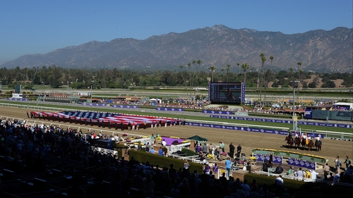 Santa Anita's dirt feature has been hit by a number of significant withdrawals