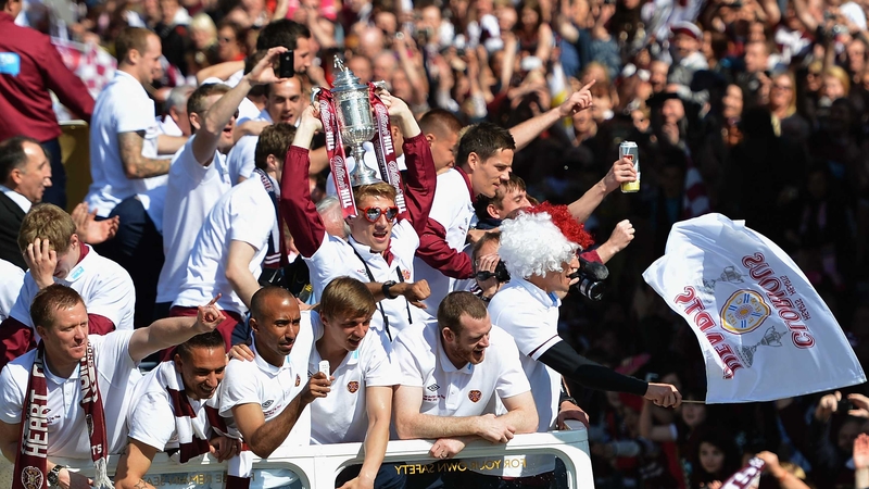 Hearts secured a famous win in last year's final