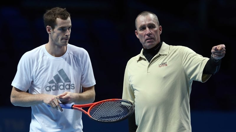 Andy Murray with coach Ivan Lendl as he aims to build on his US Open win