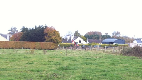 Gardaí began a dig at the house on Timahoe Road