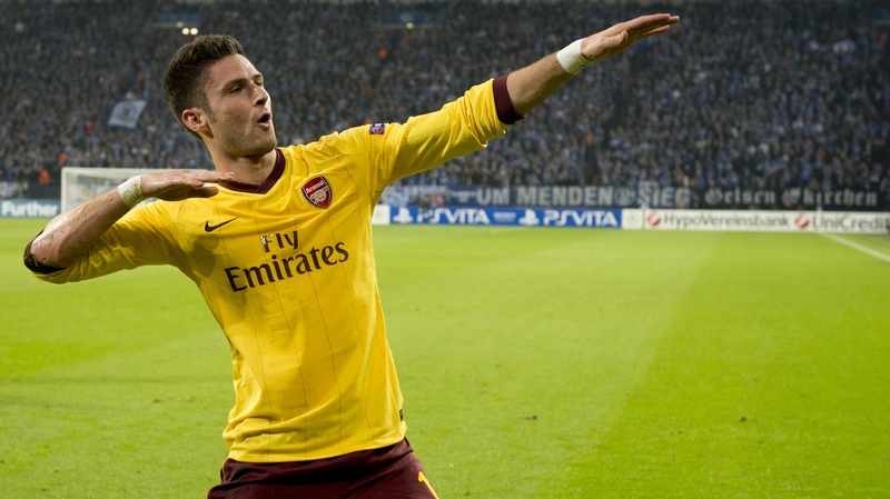 Olivier Giroud was on the scoresheet for the Gunners