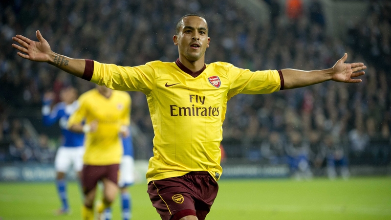 Theo Walcott was on target for Arsenal last night
