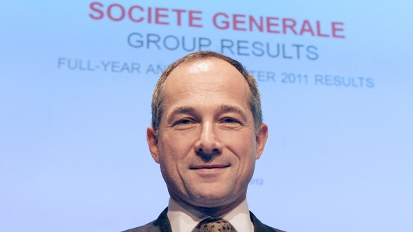 SocGen's CEO Frederic Oudea said the macroeconomic outlook has become more challenging for his bank