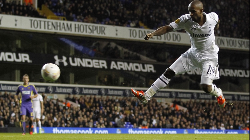 Jermain Defoe put Spurs ahead in the 22nd minute
