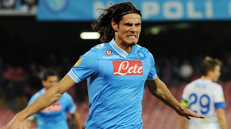 Edinson Cavani has scored 104 goals in 138 appearances for Napoli