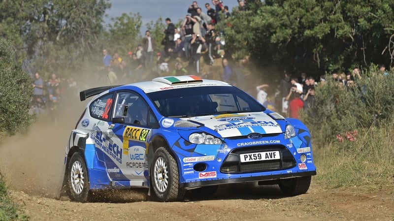 Craig Breen is closing in on the S2000 World Rally Championship title