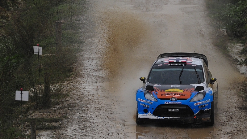 Ostberg, who won in Portugal earlier this year, leads Loeb by 27.2secs
