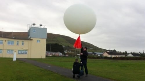 An experiment launched with the twin aims of testing the limits of Boyle's Law and bringing tweets from Ireland