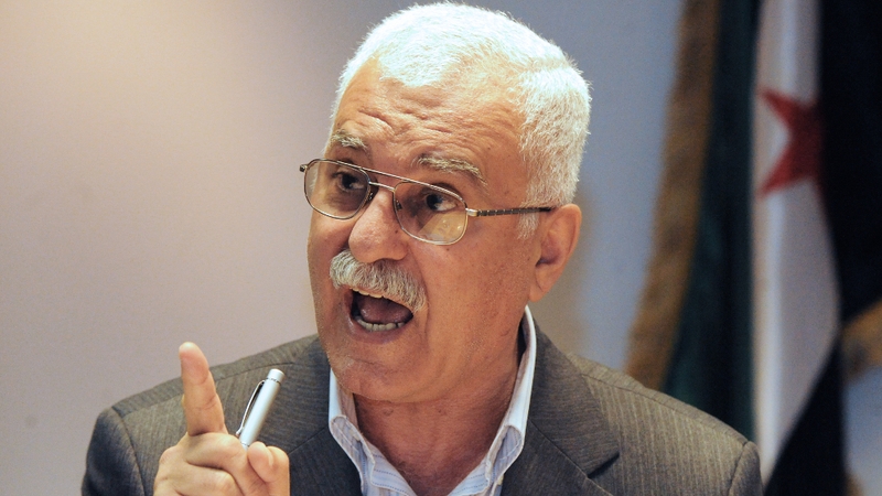 George Sabra appealed for arms after his election by the Syrian National Council