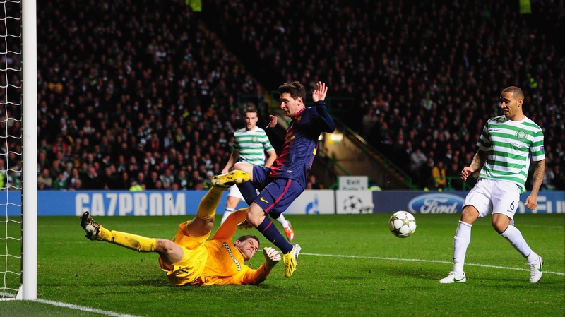 Fraser Forster's heroics helped Celtic defeat Barcelona in the Champions League in midweek