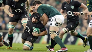 Richardt Strauss made his debut for Ireland against his native country