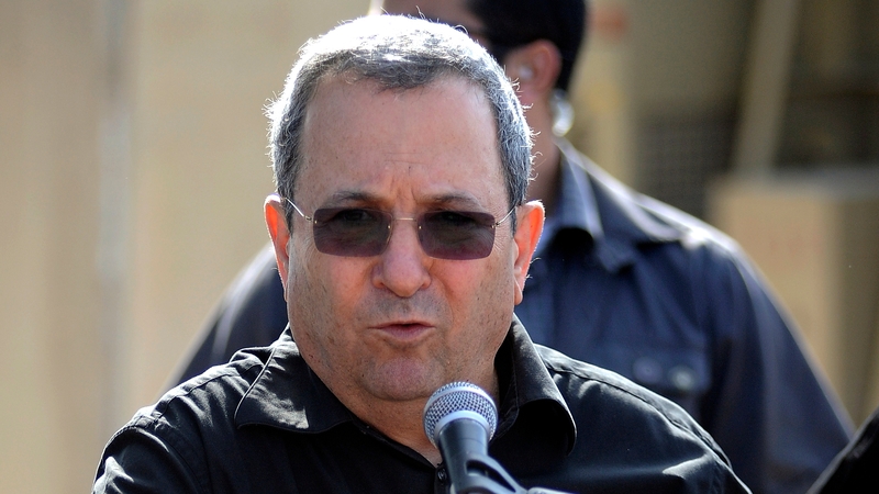 Ehud Barak had said that if shells fell on Israeli territory, it would respond